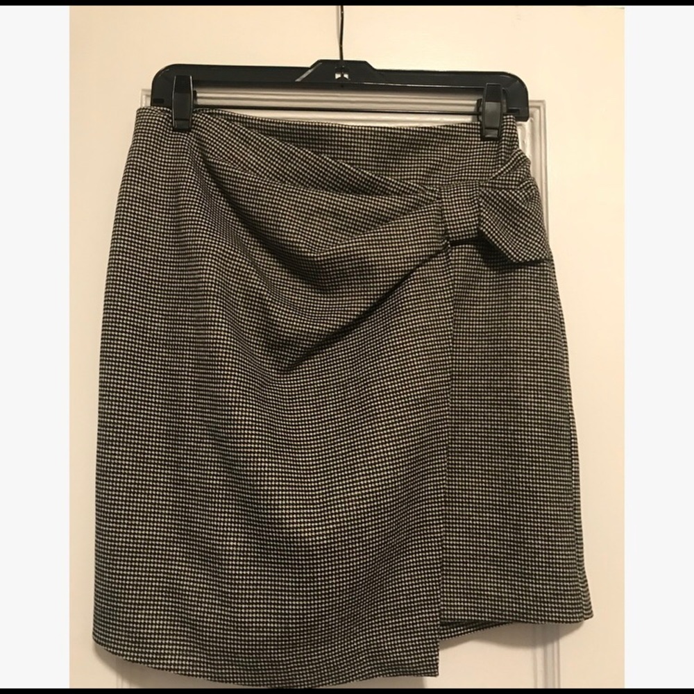 Club Monaco Herringbone Skirt